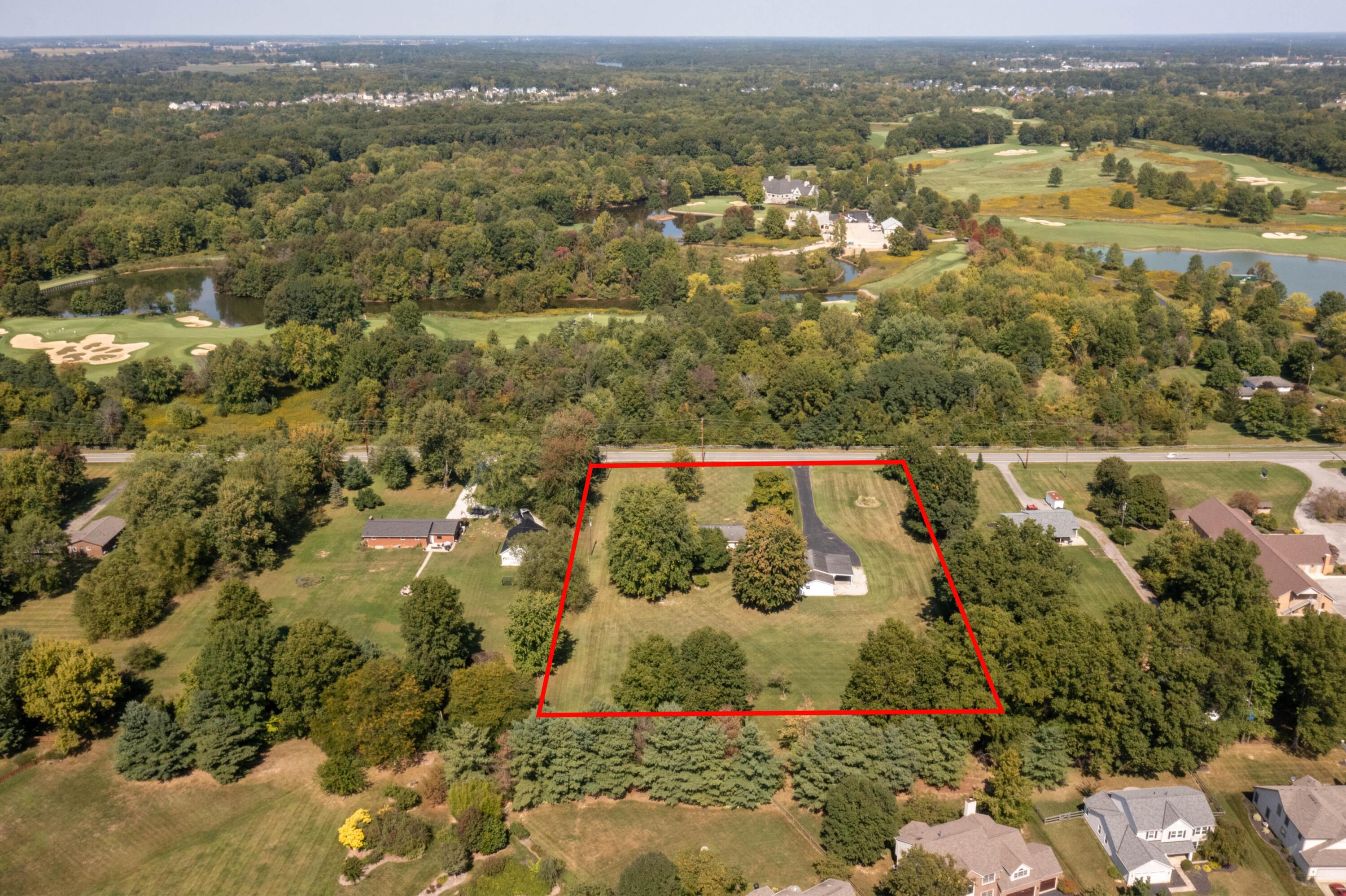 5764 Cheshire Road Galena, OH 43021 - Photo 58 of 59 58. Rear Aerial View