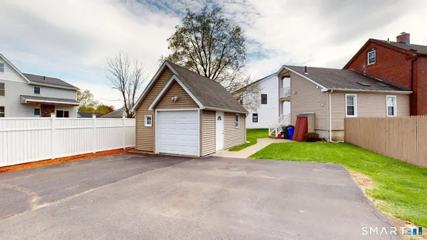 a view of outdoor space yard and front view of a house