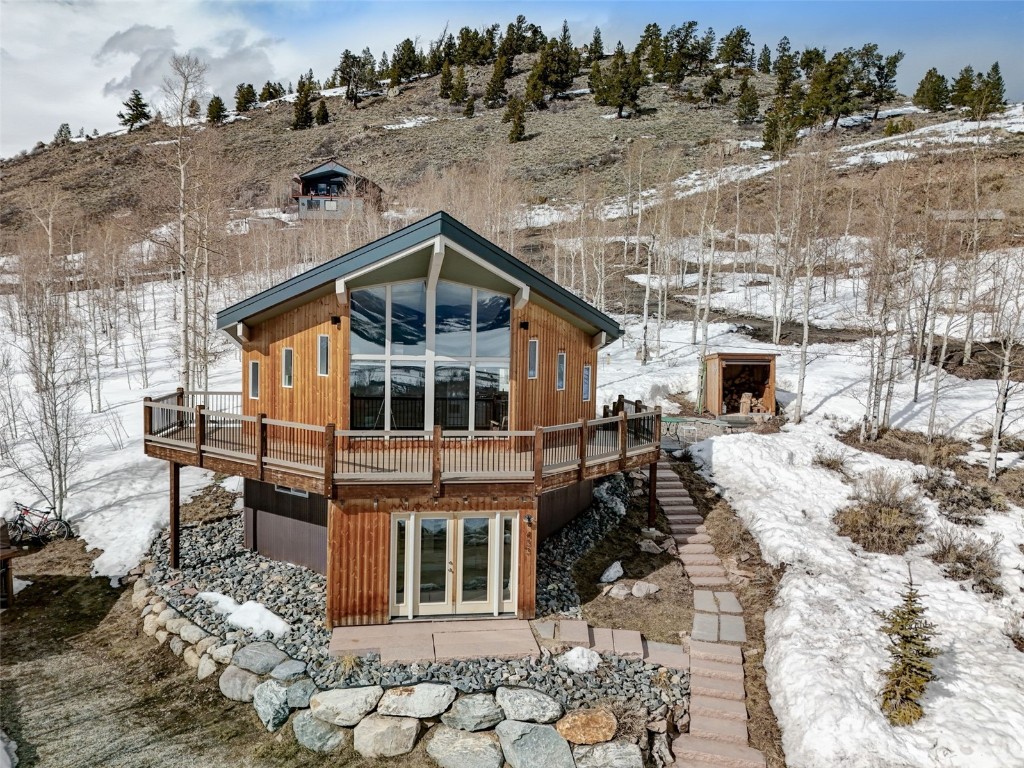 433 P Road Dillon, CO 80435 - Photo 20 of 20 a view of a house with a yard