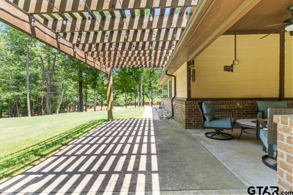 449 Greenhill Road Longview, TX 75605 - Photo 32 of 48 a view of porch with seating space