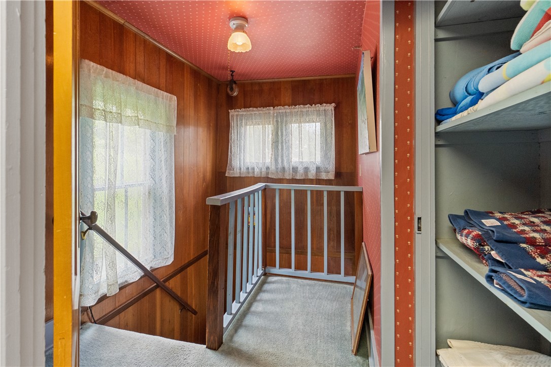 1096 West Lake Road Jerusalem, NY 14418 - Photo 35 of 49 2nd stairway down to Library & Living Room