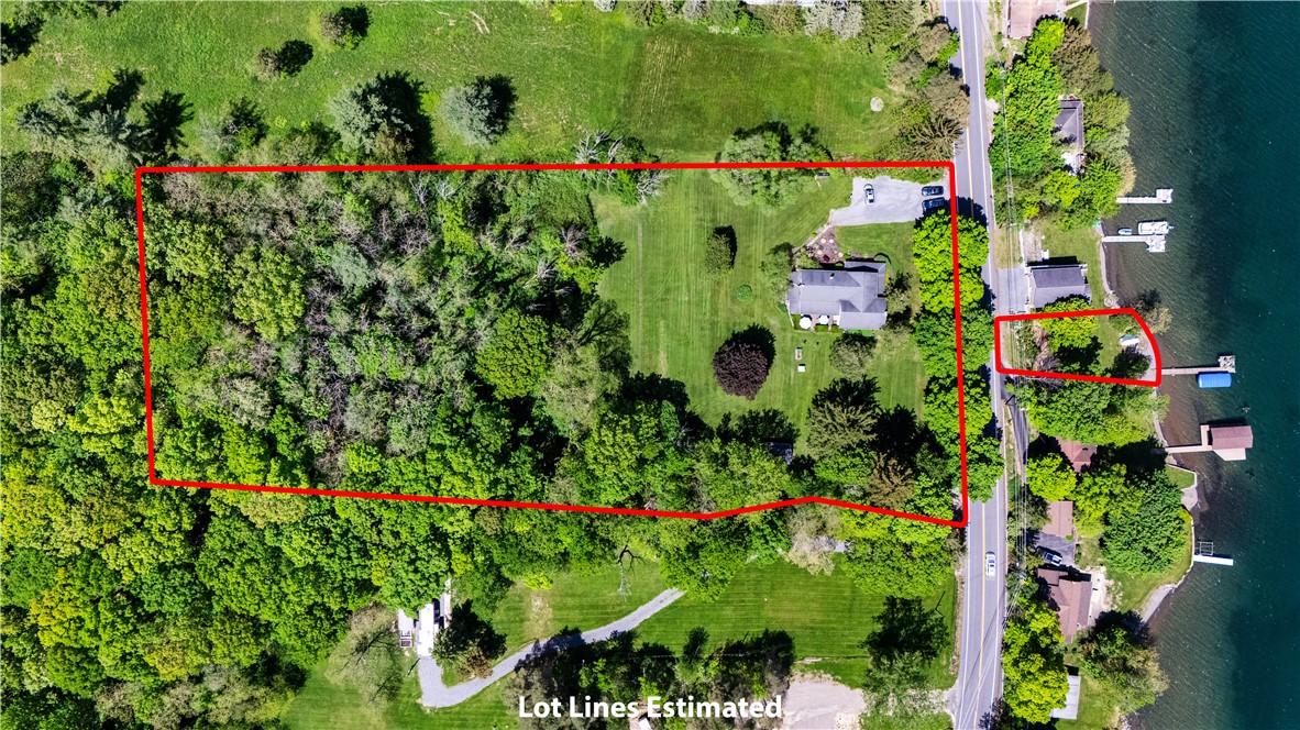 1096 West Lake Road Jerusalem, NY 14418 - Photo 8 of 49 3.1 acres. Awesome! Privacy, lawn, woods, & beach!