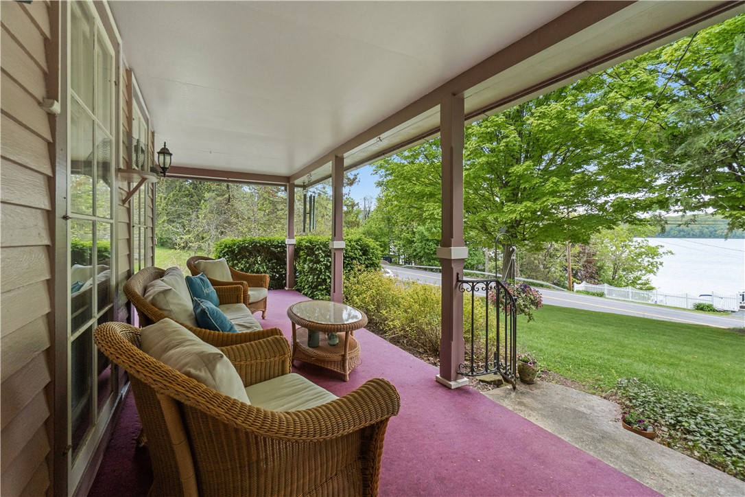 1096 West Lake Road Jerusalem, NY 14418 - Photo 9 of 49 Keuka views from front porch. A favorite place to