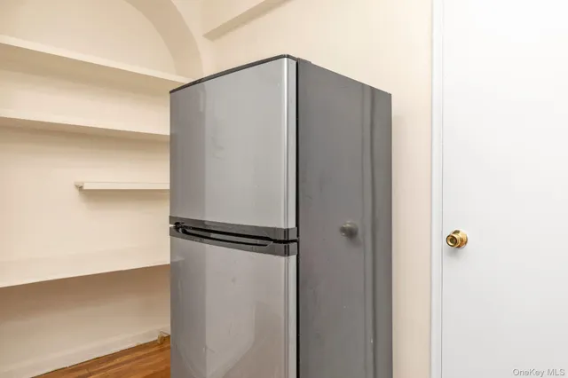 a close view of closet