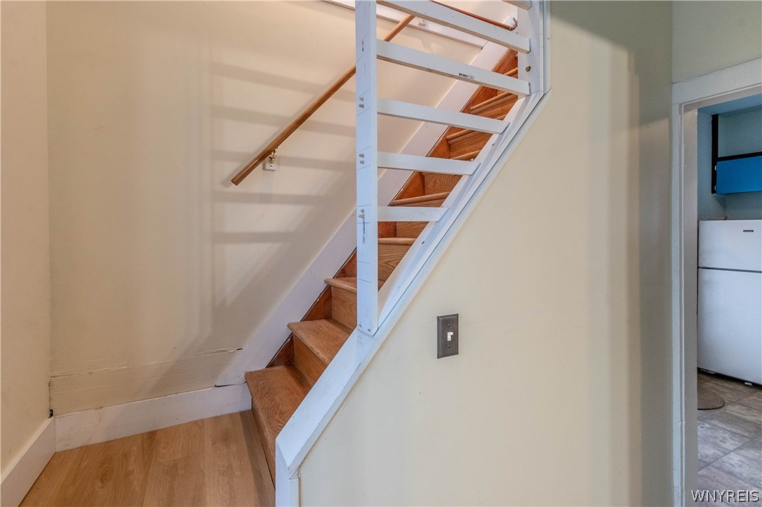 107 Hawley Street, Unit 2 Buffalo, NY 14213 - Photo 12 of 24 Stairs leading to 2nd floor