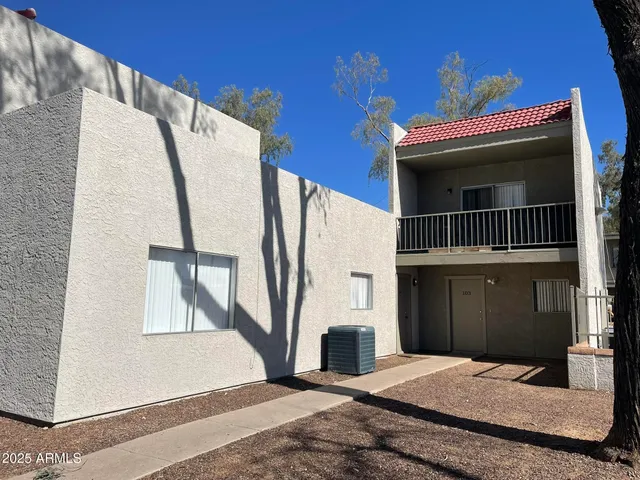 a view of front door