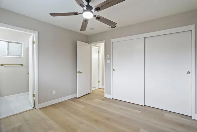 wooden floor in an empty room