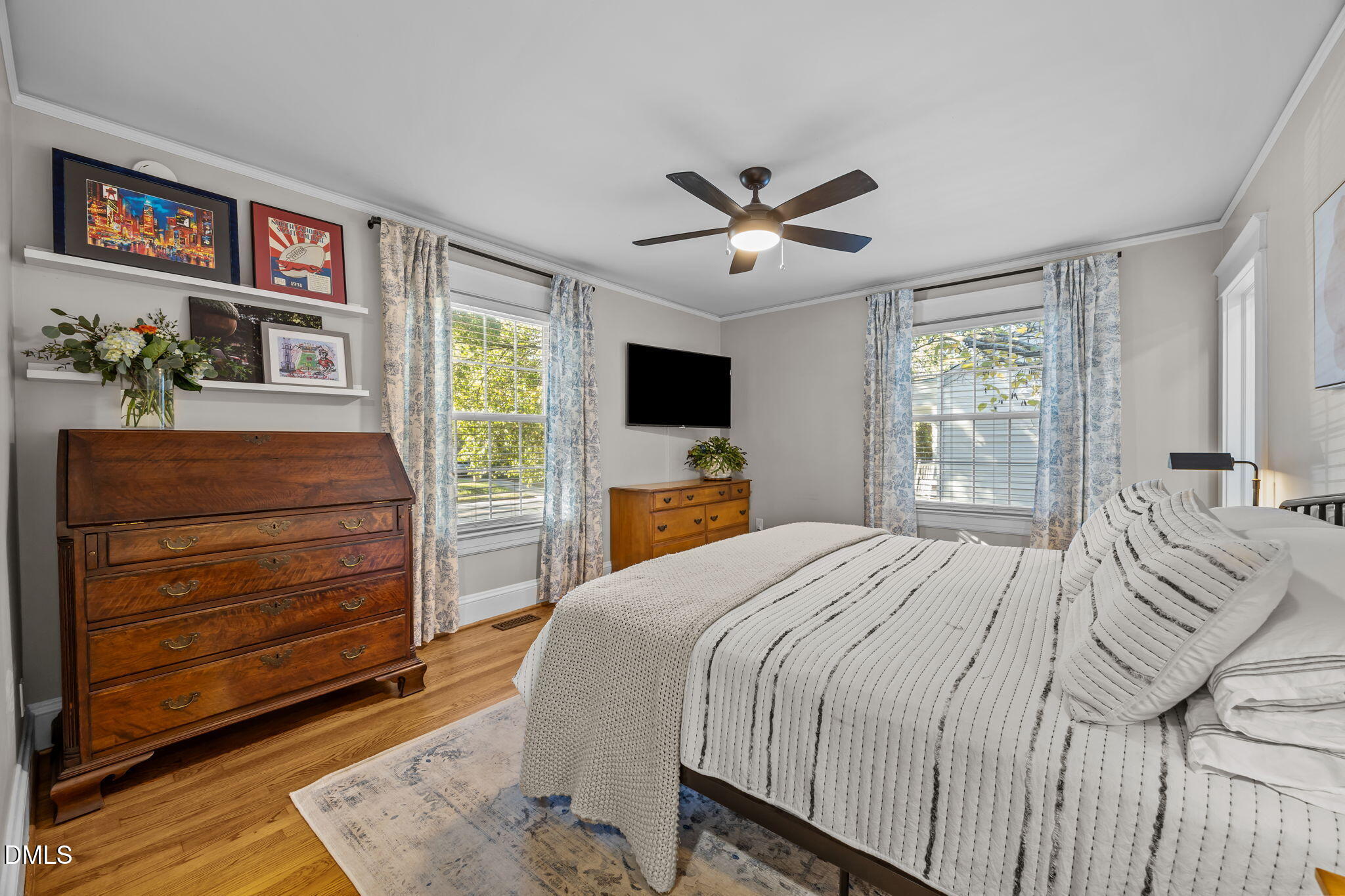 727 East Whitaker Mill Road Raleigh, NC 27608 - Photo 33 of 65 Main Floor Bedroom 1