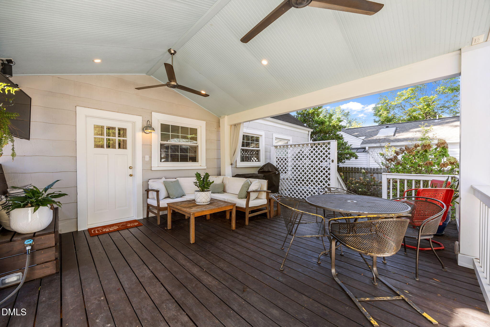727 East Whitaker Mill Road Raleigh, NC 27608 - Photo 52 of 65 Back Deck