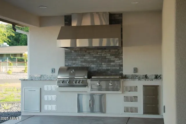 a view of snow covered with snow