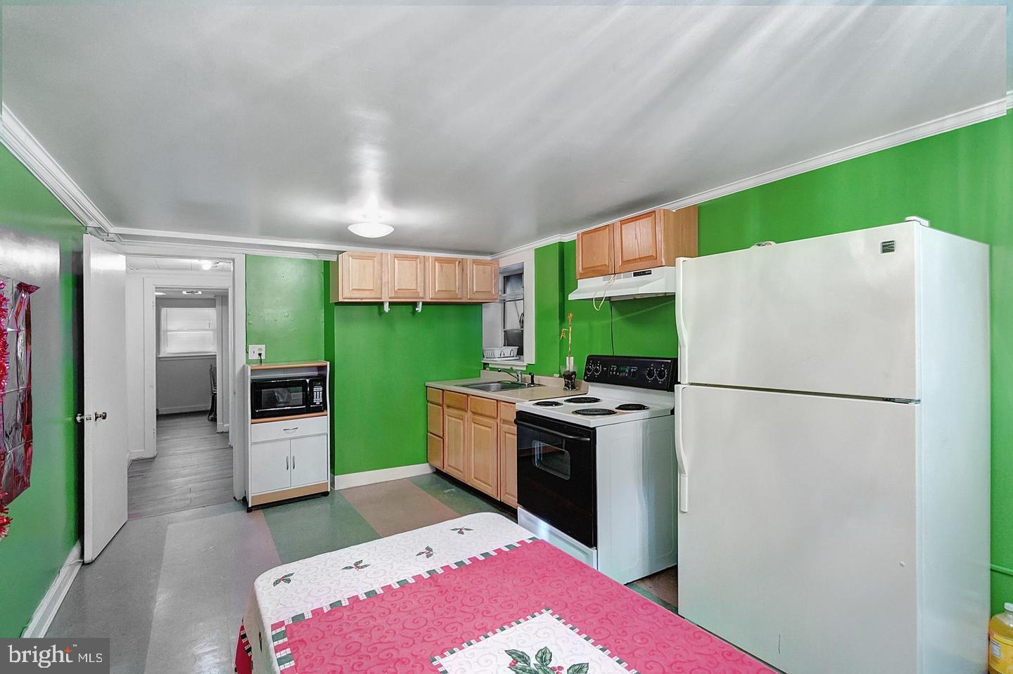 7206 Adelphi Road Hyattsville, MD 20782 - Photo 4 of 26 Basement kitchen