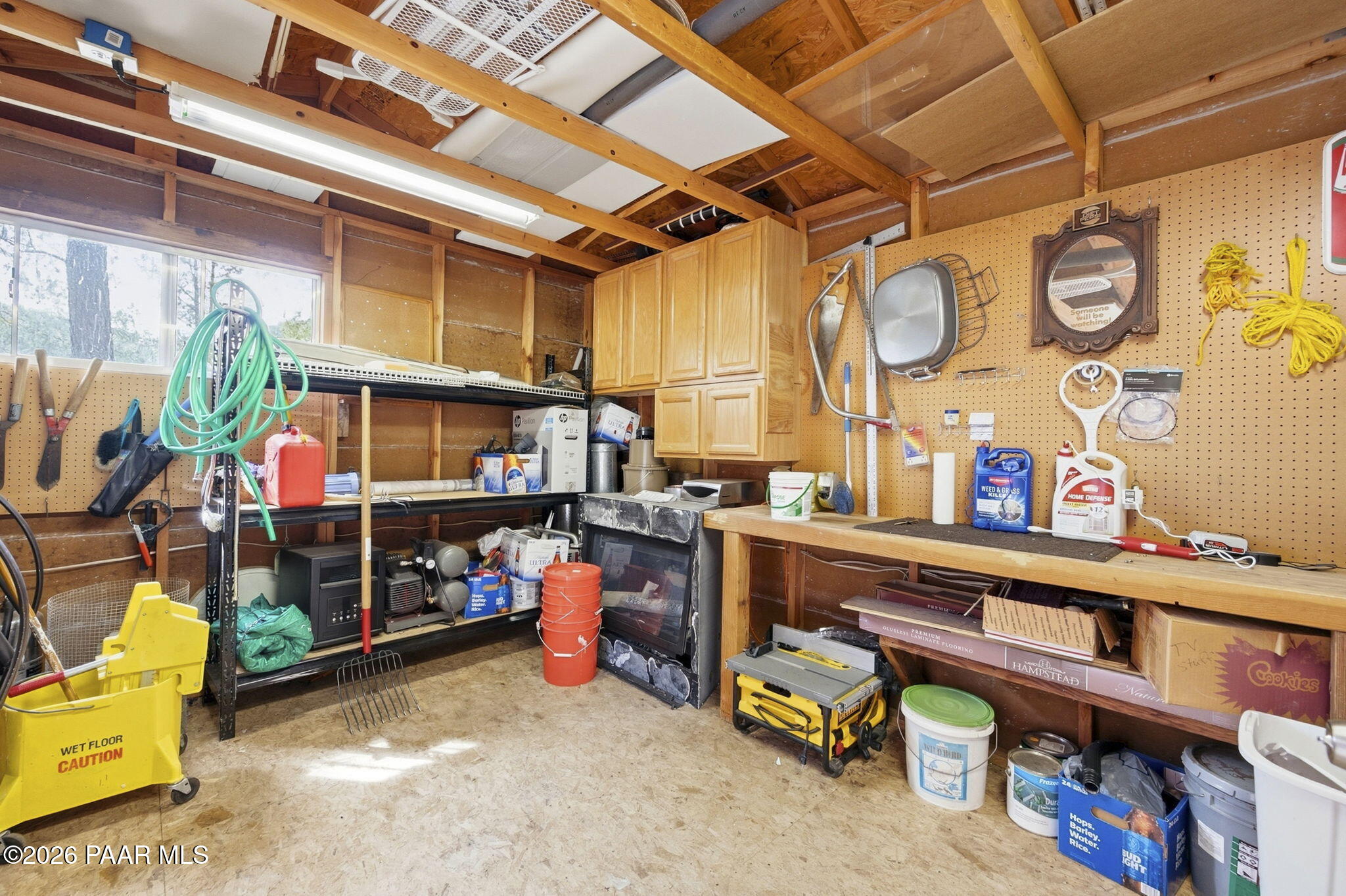 6237 Champion Way Prescott, AZ 86303 - Photo 50 of 51 50-Workshop Shed Interior