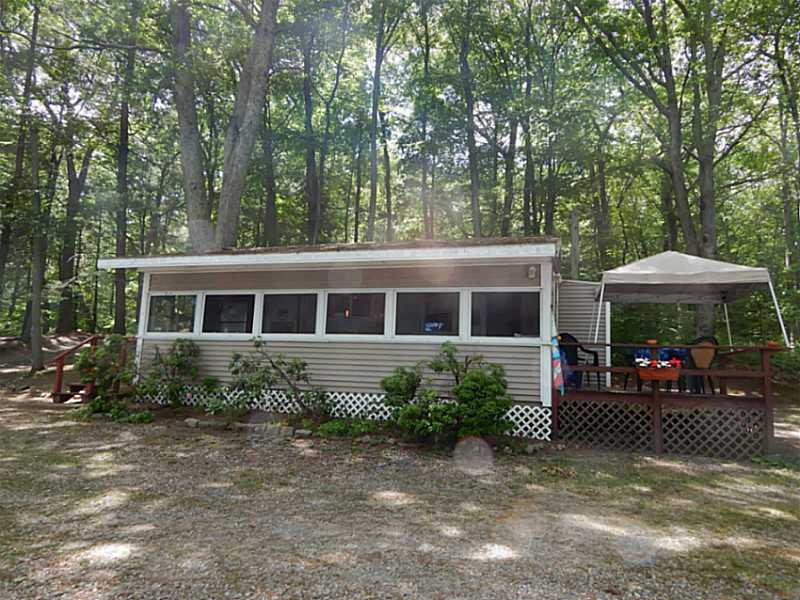 Exterior Front. Water fronts on Waterman s Lake