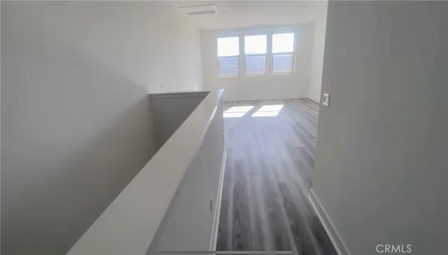 a small space with window in it