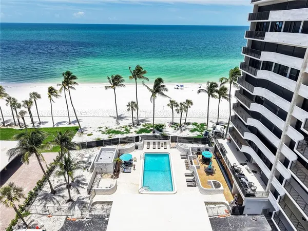 a view of a city with tall buildings