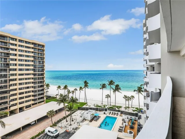 a view of balcony with a potted plant