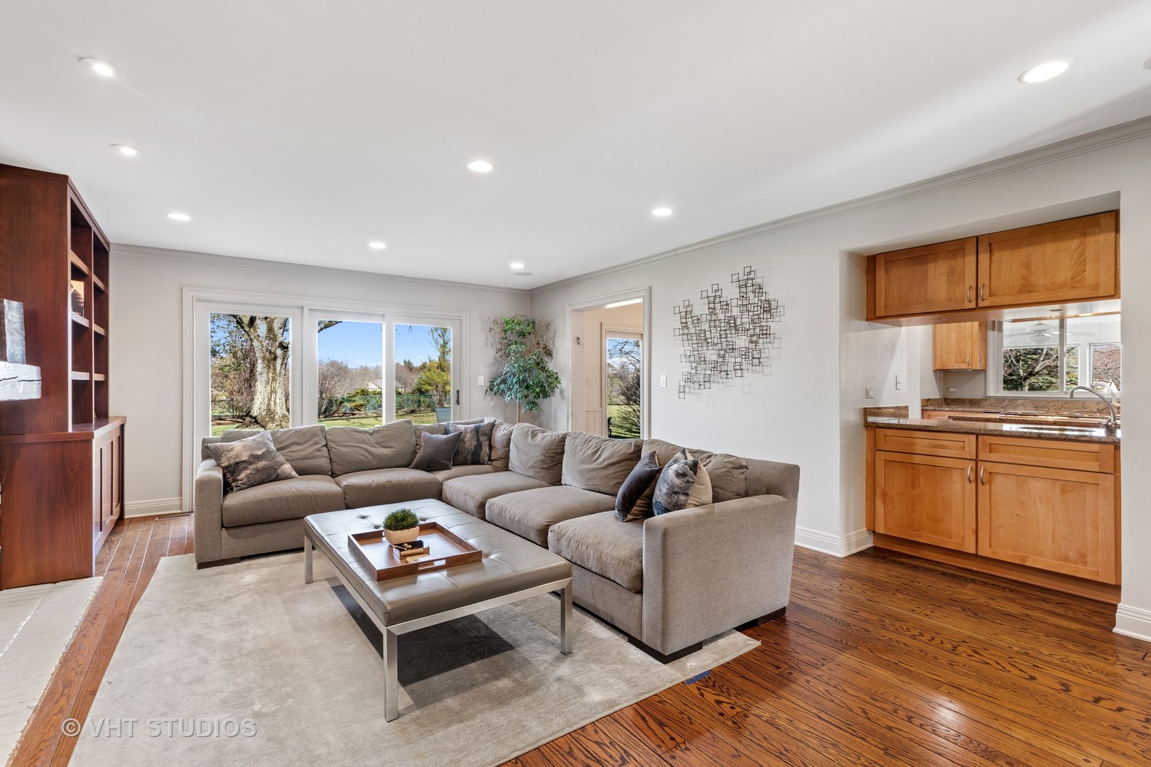 1850 South Ridge Road Lake Forest, IL 60045 - Photo 17 of 34 a living room with furniture and a large window