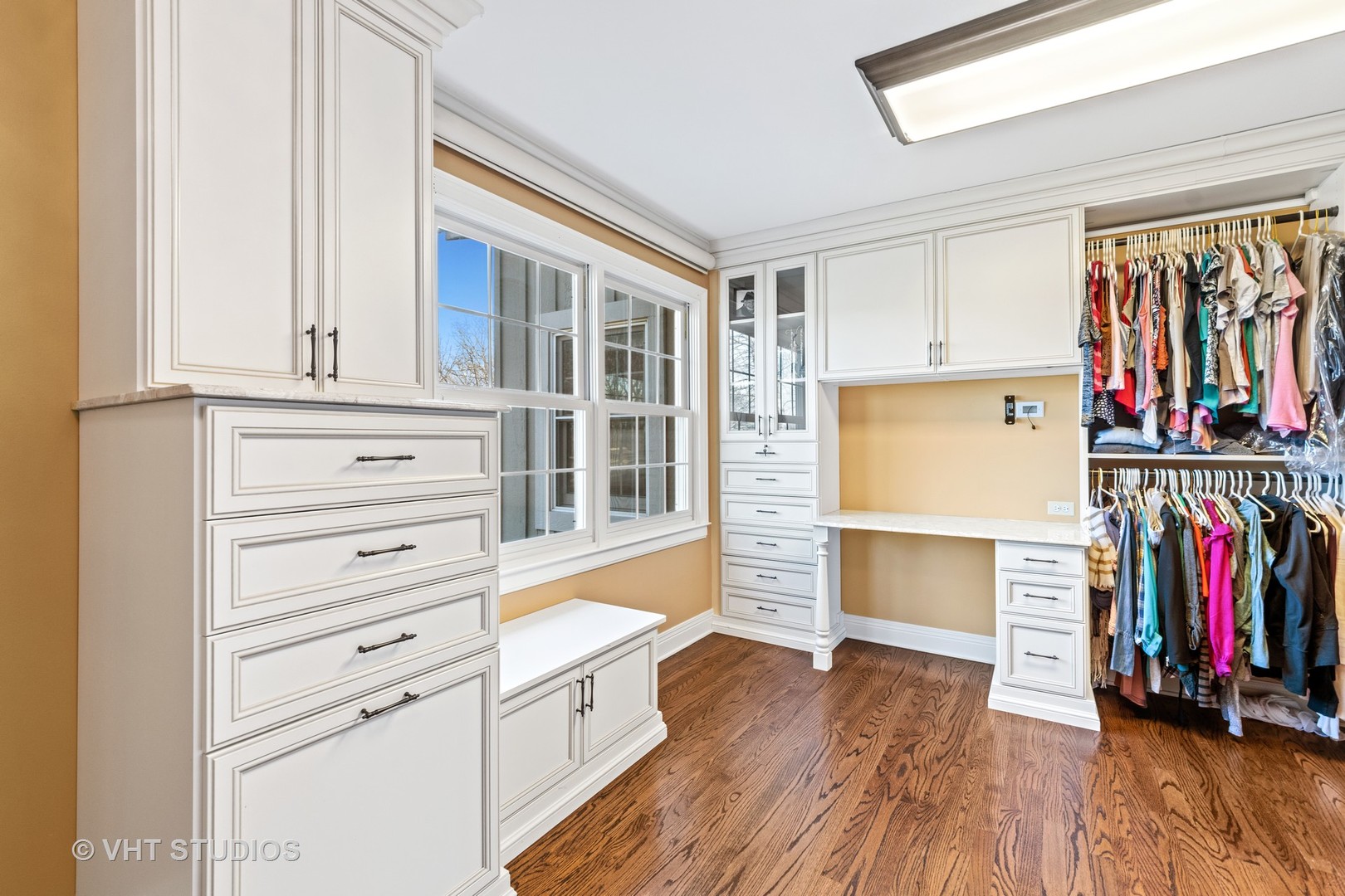 1850 South Ridge Road Lake Forest, IL 60045 - Photo 28 of 34 a view of walk in closet with clothes and shoes