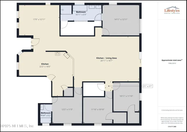 $2,995 | 1449 Blue Heron Lane North, Jacksonville Beach, FL 32250