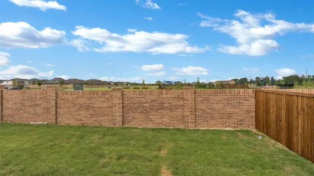 a view of a back yard