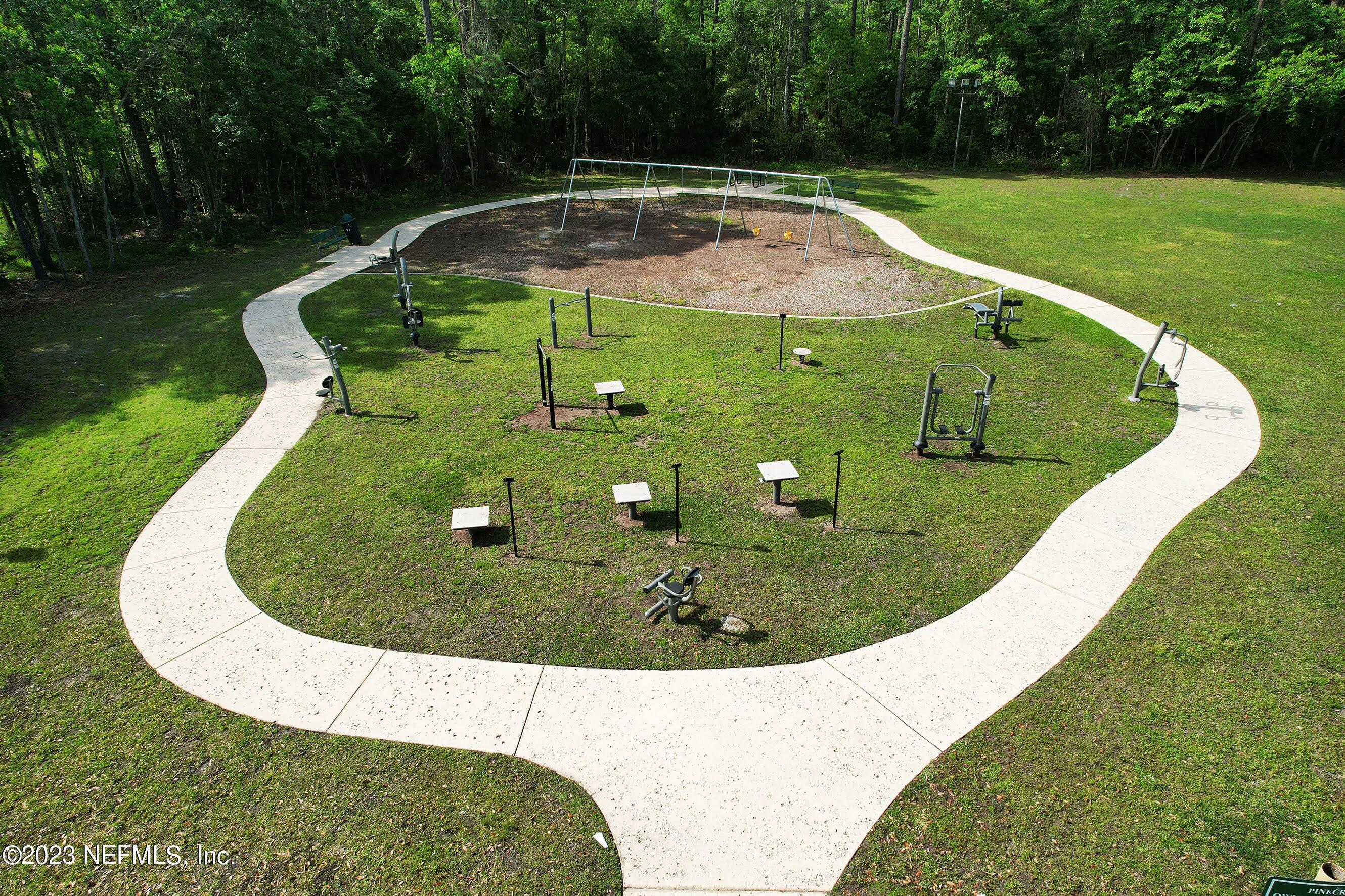 1490 Seawolf Trail Jacksonville, FL 32221 - Photo 36 of 36 a view of a swimming pool with a yard