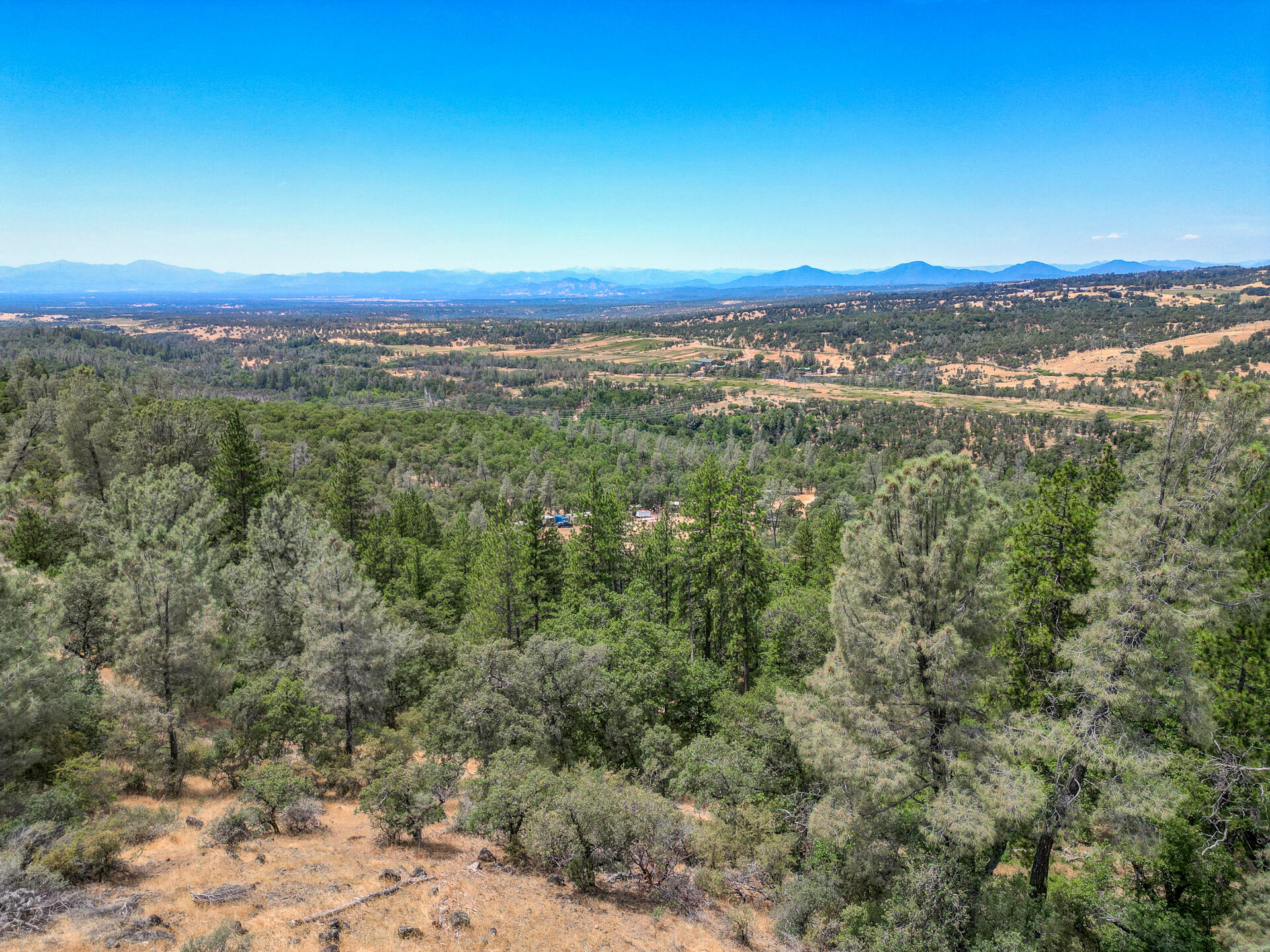 Hidden Springs Lane Whitmore, CA 96096 - Photo 5 of 21 an aerial view of residential houses with outdoor space and mountain view in back