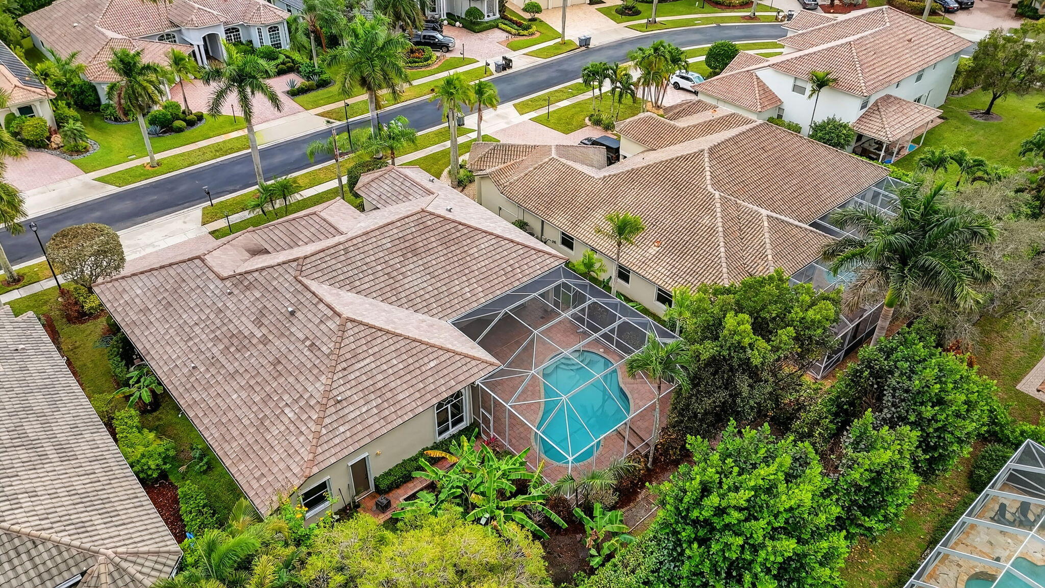 21719 Marigot Drive Boca Raton, FL 33428 - Photo 39 of 53 an aerial view of a house with a yard