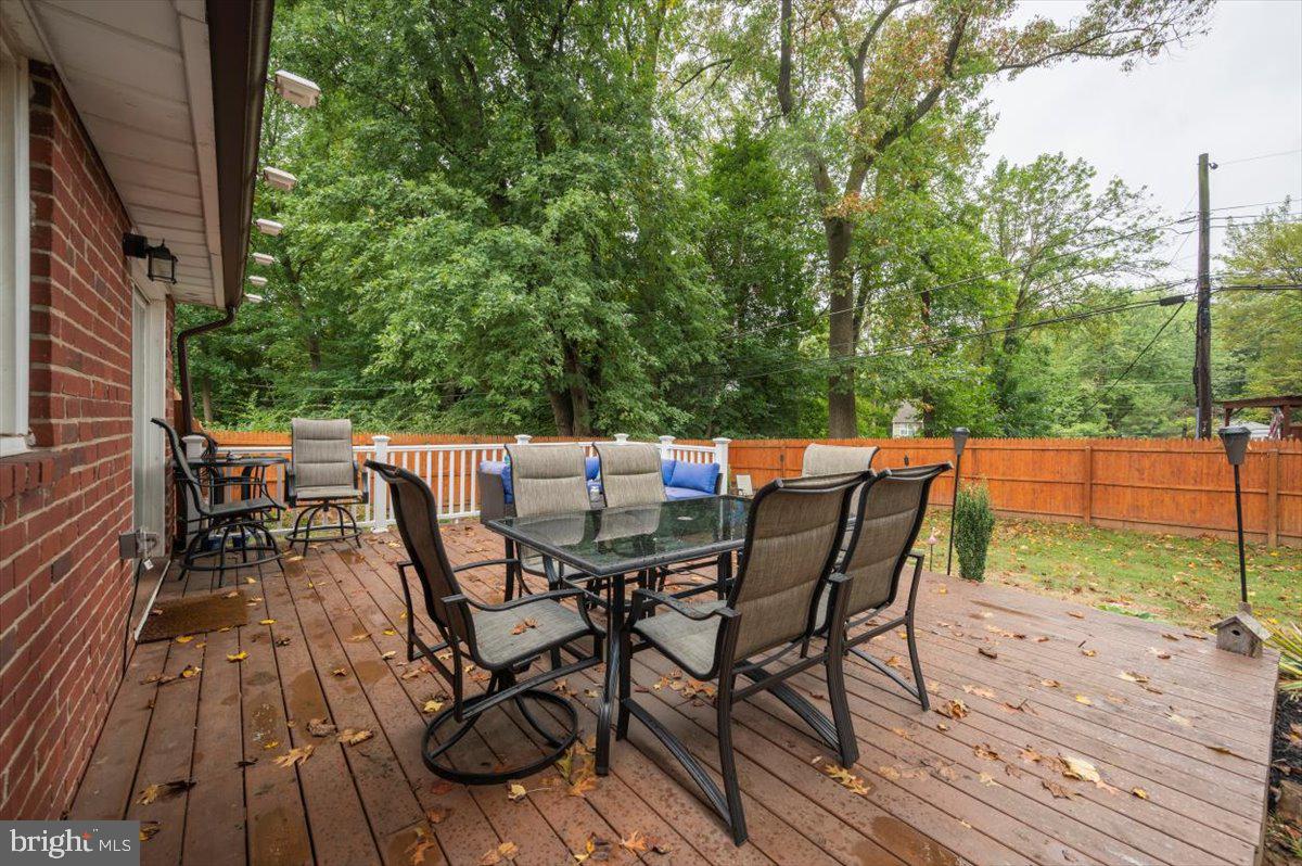 112 Gleaves Road Springfield, PA 19064 - Photo 24 of 27 Handsome Back Deck