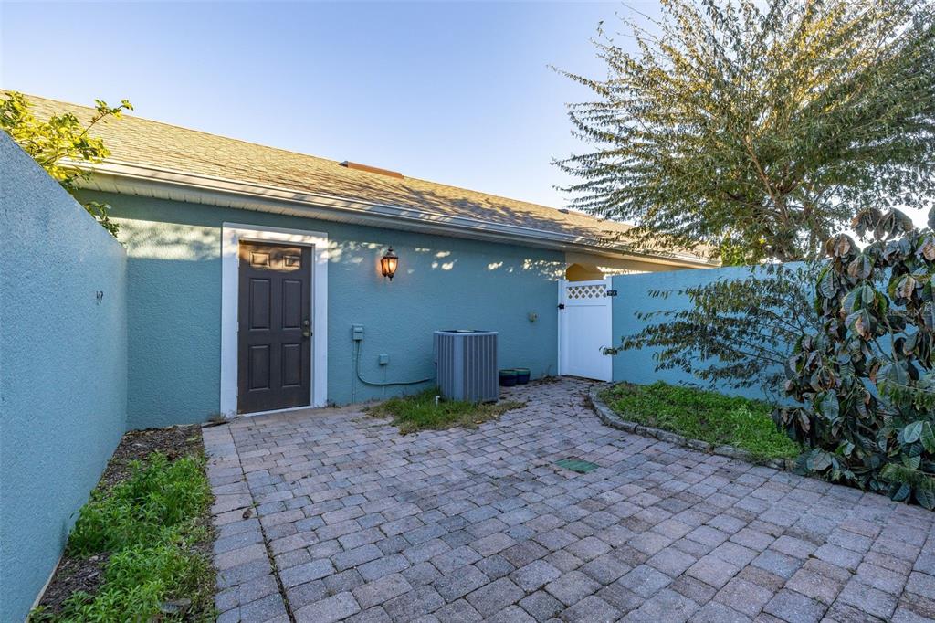 11781 Fitzgerald Butler Road Orlando, FL 32836 - Photo 31 of 37 a backyard of a house with plants and tree