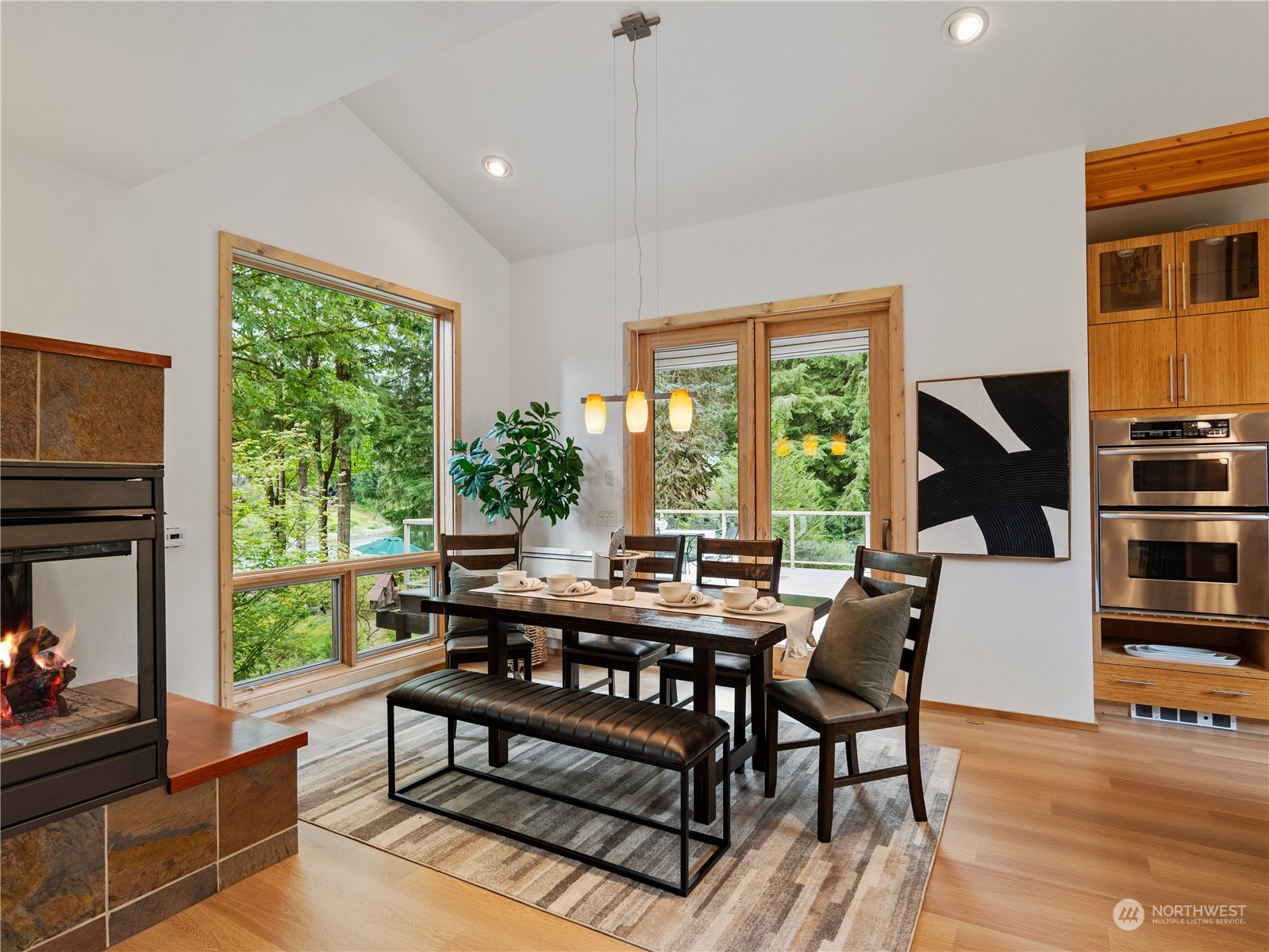 51417 South Riverside Road Gold Bar, WA 98251 - Photo 12 of 40 a view of a livingroom with furniture window and outside view