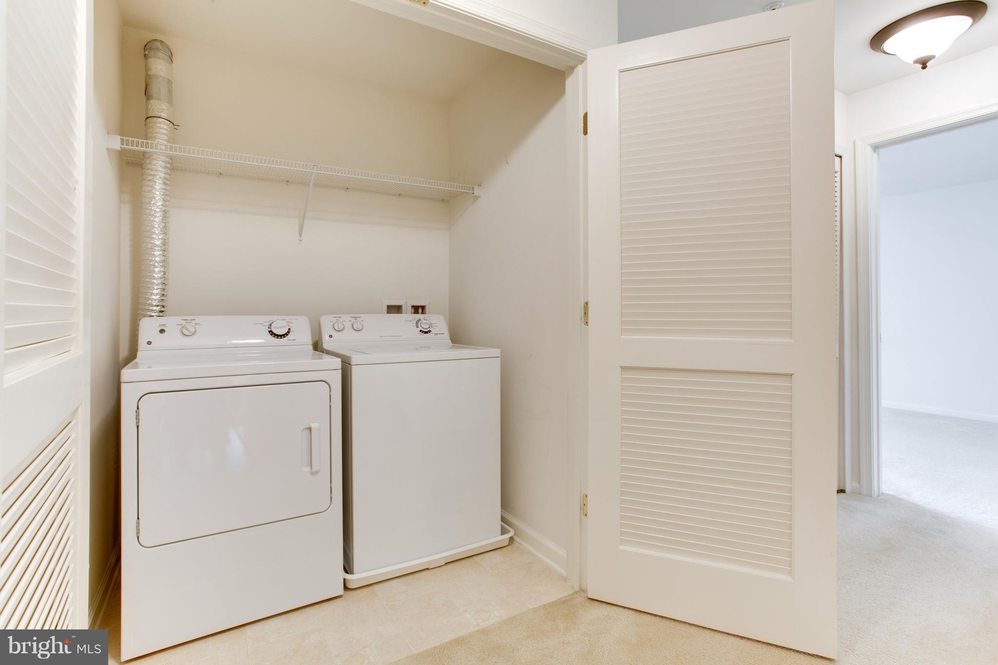 6020 Machen Road, Unit 177 Centreville, VA 20121 - Photo 18 of 30 a utility room with dryer and washer