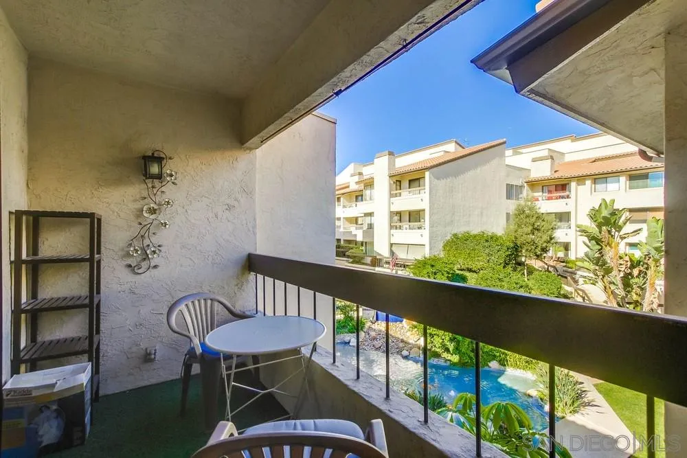 6767 Friars Road, Unit 150 San Diego, CA 92108 - Photo 13 of 20 a view of a balcony with chairs