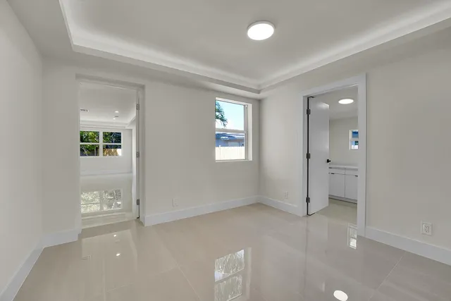 a view of a small space