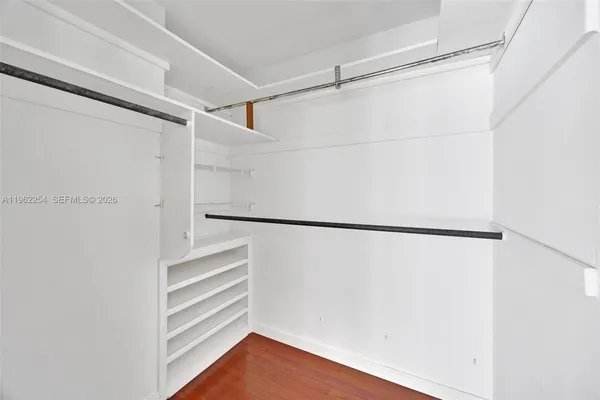 a view of closet