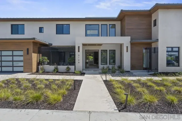 a view of a house with sitting area