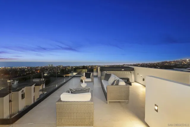 a view of a house with a patio