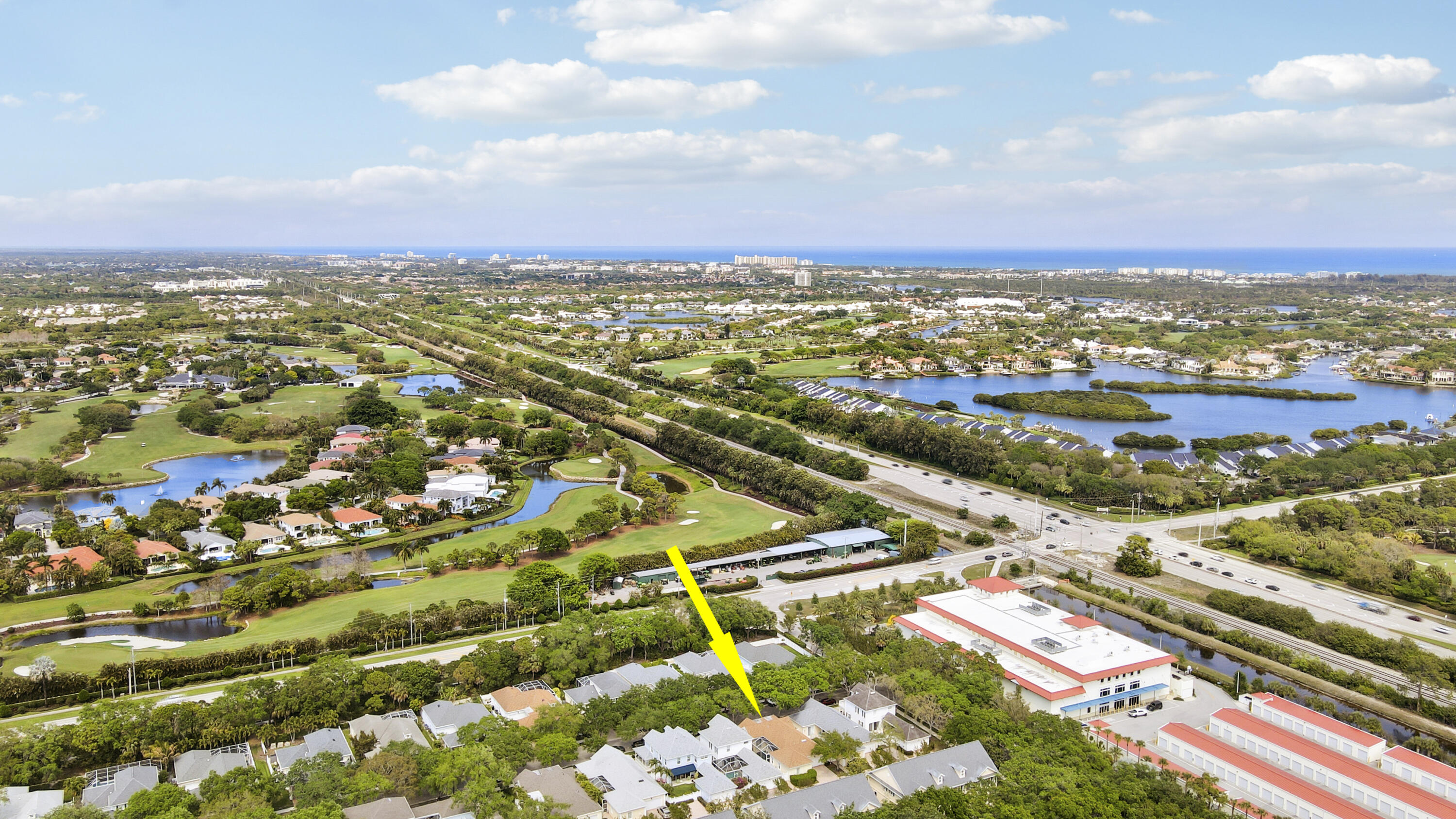 511 Sweet Bay Circle Jupiter, FL 33458 - Photo 42 of 53 Aerial w Ocean