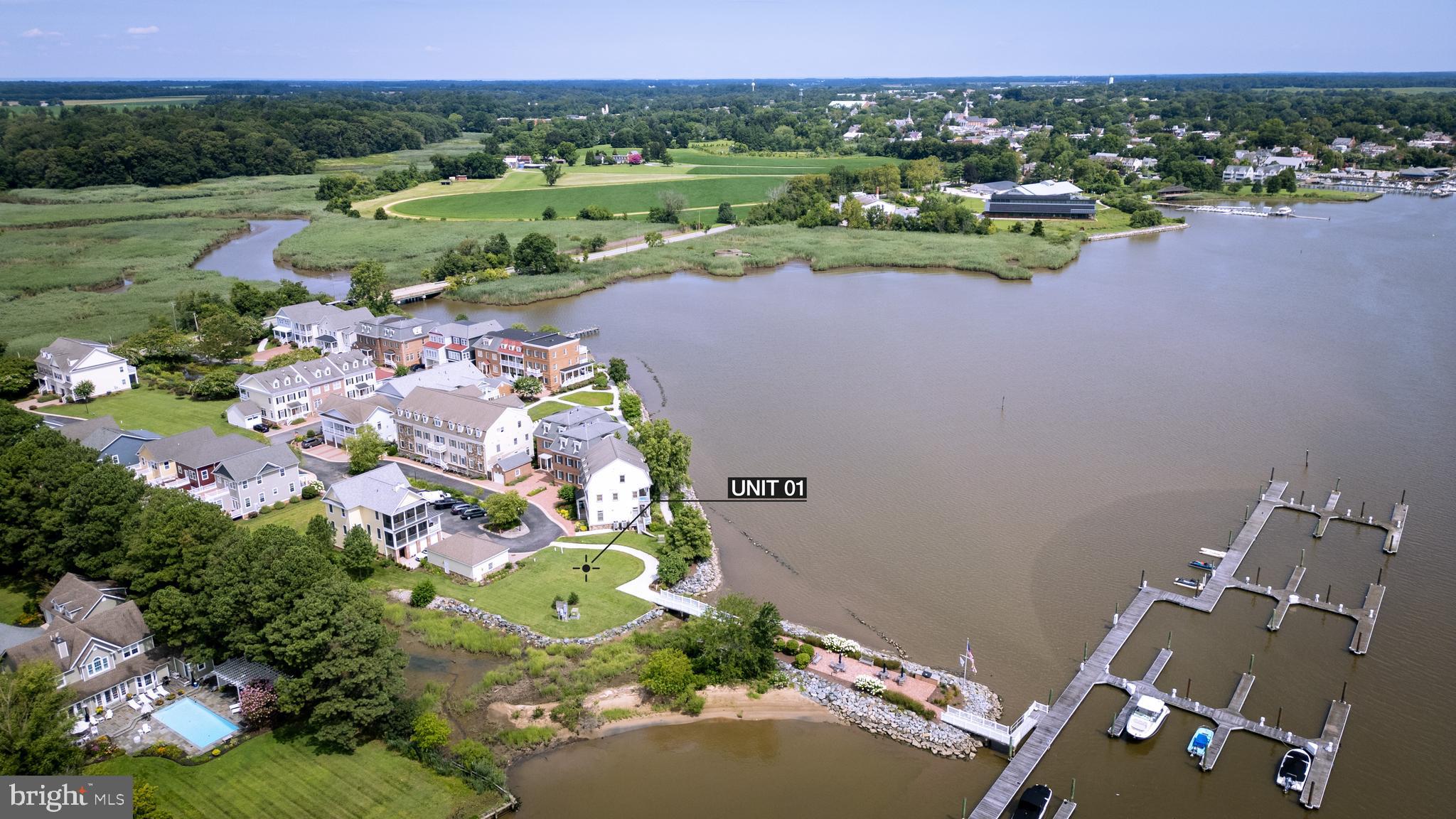 Little Harbor Way, Unit 1 Chestertown, MD 21620 - Photo 5 of 29 an aerial view of a house with a garden