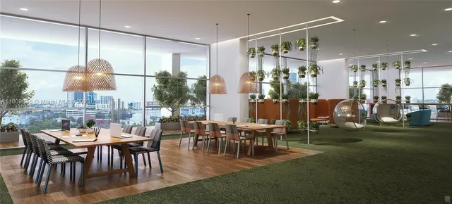 a view of dining room and livingroom view