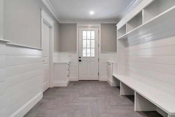 a view of bathroom with bathtub and shower