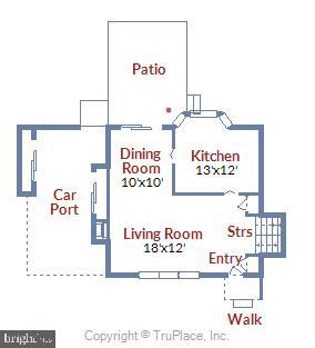 3538 Cornell Road Fairfax, VA 22030 - Photo 60 of 61 Main Level floor plan