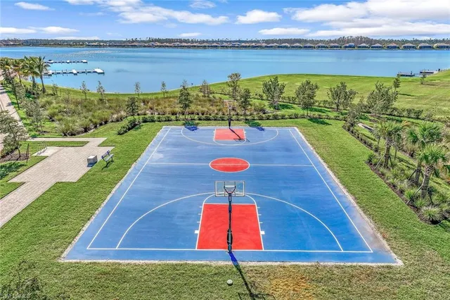 a view of a lake from a balcony