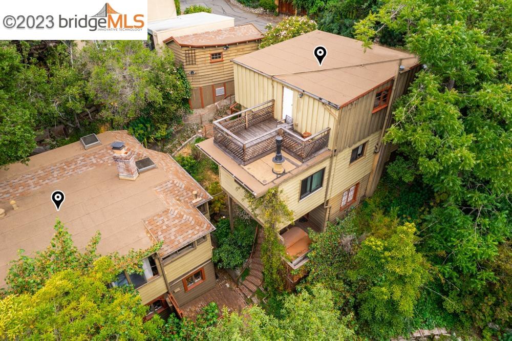 2665 Shasta Road Berkeley, CA 94708 - Photo 1 of 1 aerial view of a house with backyard