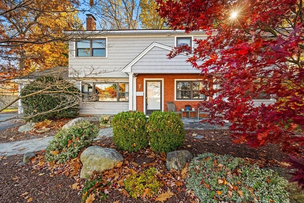7 Irving Road Natick, MA 01760 - Photo 39 of 39 front view of a house with a yard