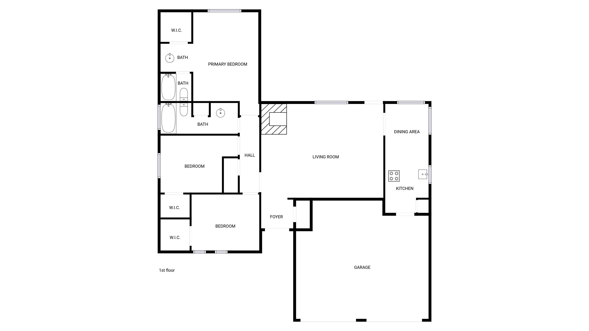 23110 Pennsgrove Road Spring, TX 77373 - Photo 16 of 16 a picture of floor plan