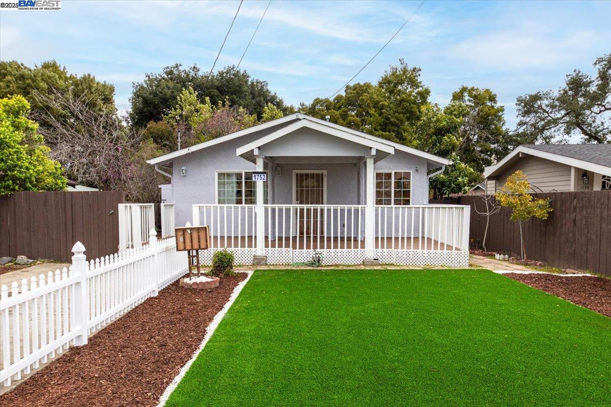 1752 Knox Street Castro Valley, CA 94546 - Photo 1 of 1 a porch with a yard