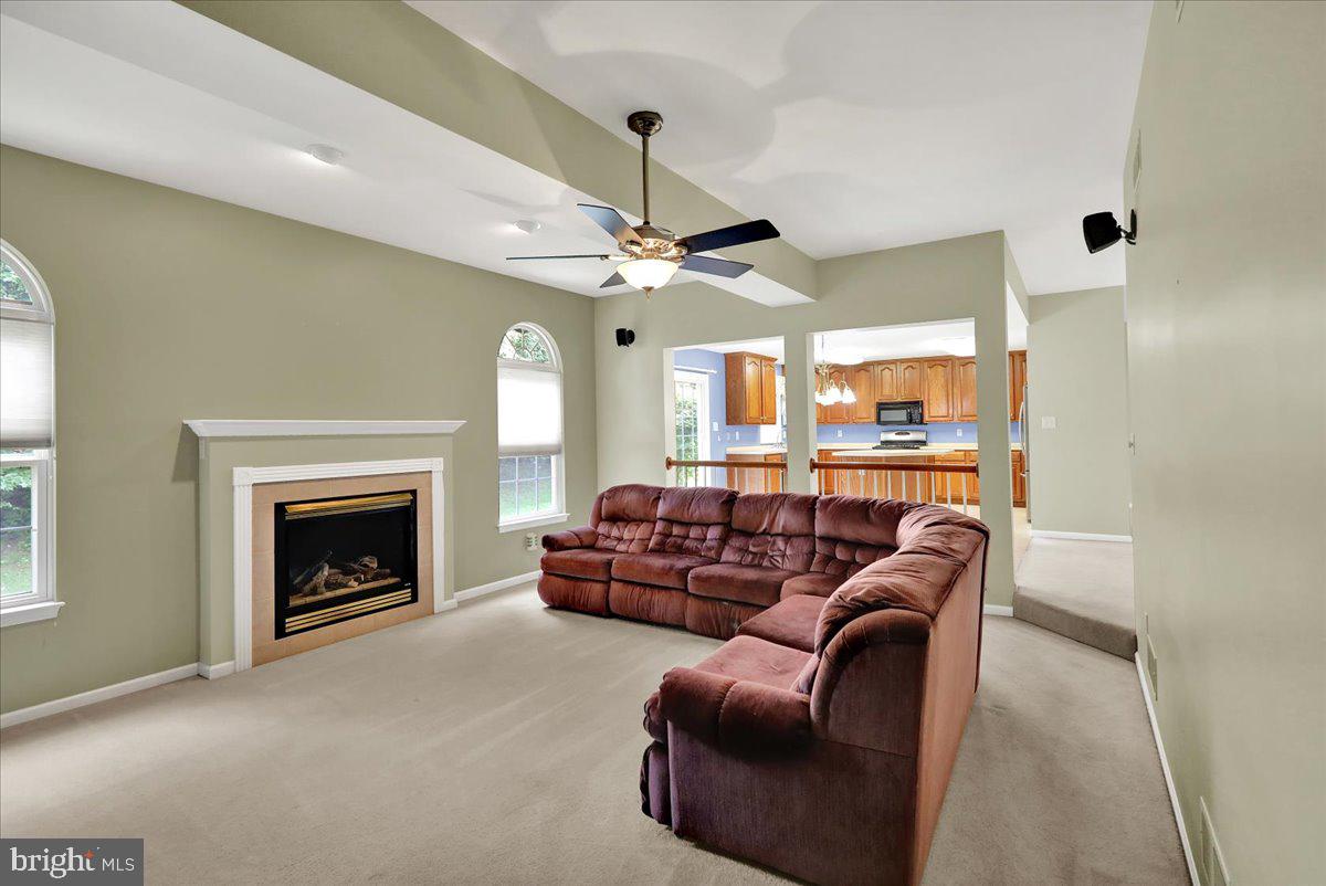 203 Barrington Drive Reading, PA 19607 - Photo 13 of 44 a living room with furniture and a fireplace
