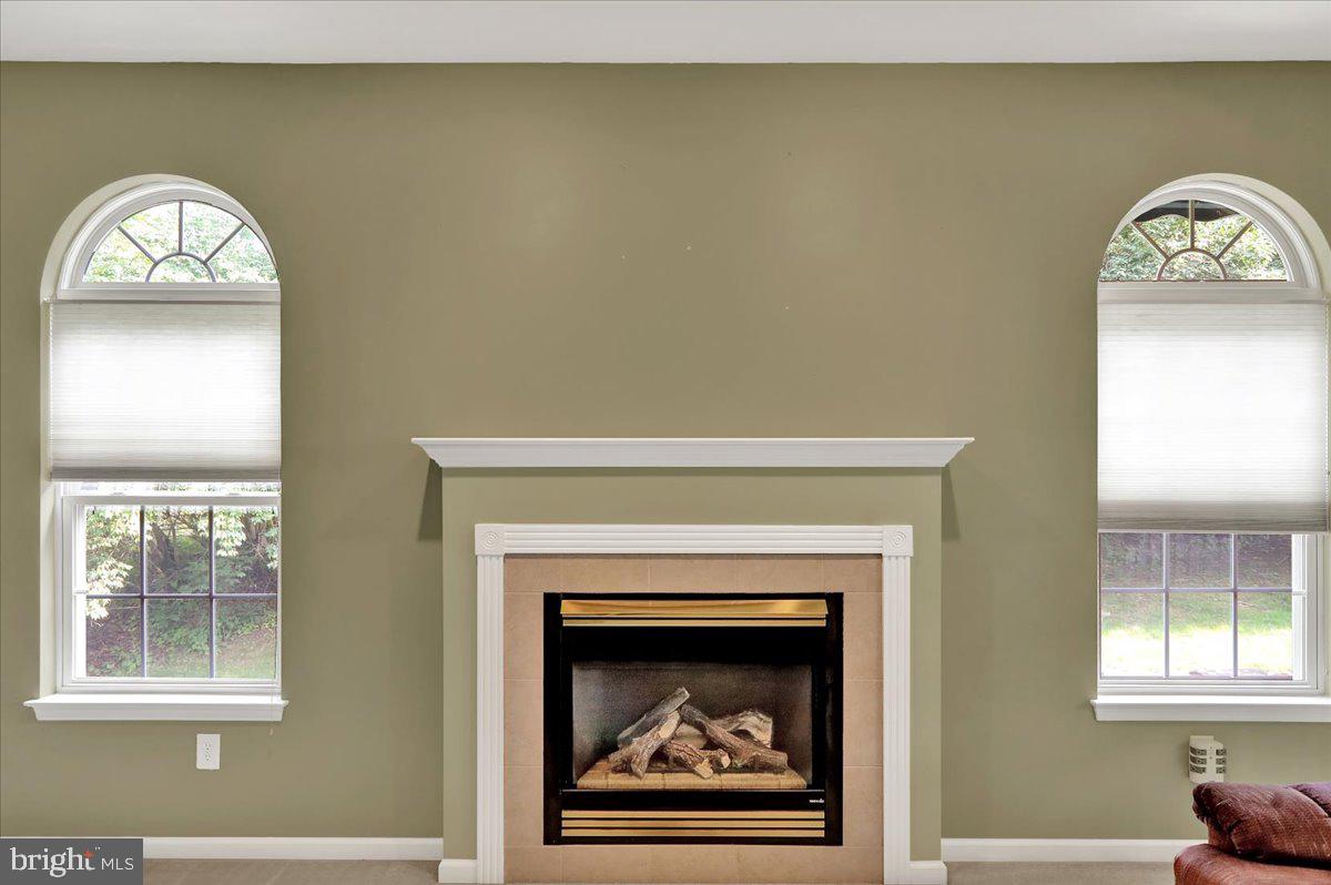 203 Barrington Drive Reading, PA 19607 - Photo 16 of 44 a view of a livingroom with a fireplace and a window