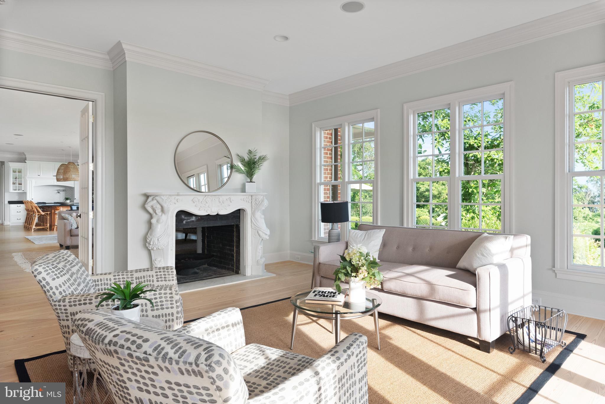 1932 Carrollton Road Annapolis, MD 21409 - Photo 28 of 134 Fire place in the riverside sitting room