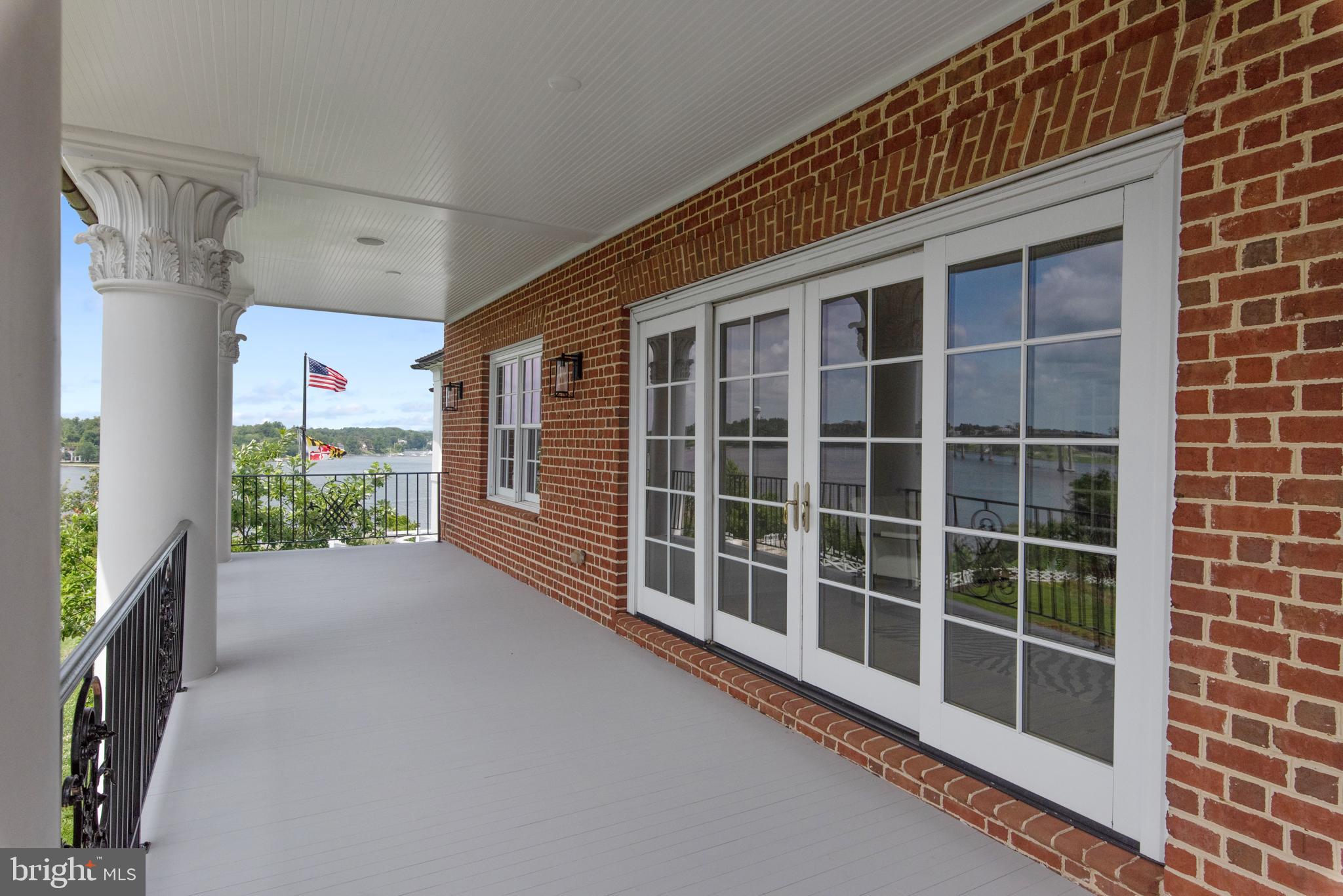 1932 Carrollton Road Annapolis, MD 21409 - Photo 43 of 134 one of 4 elegant verandas with stunning views